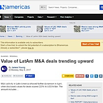 ValueofLatAmM&Adealstrendingupward